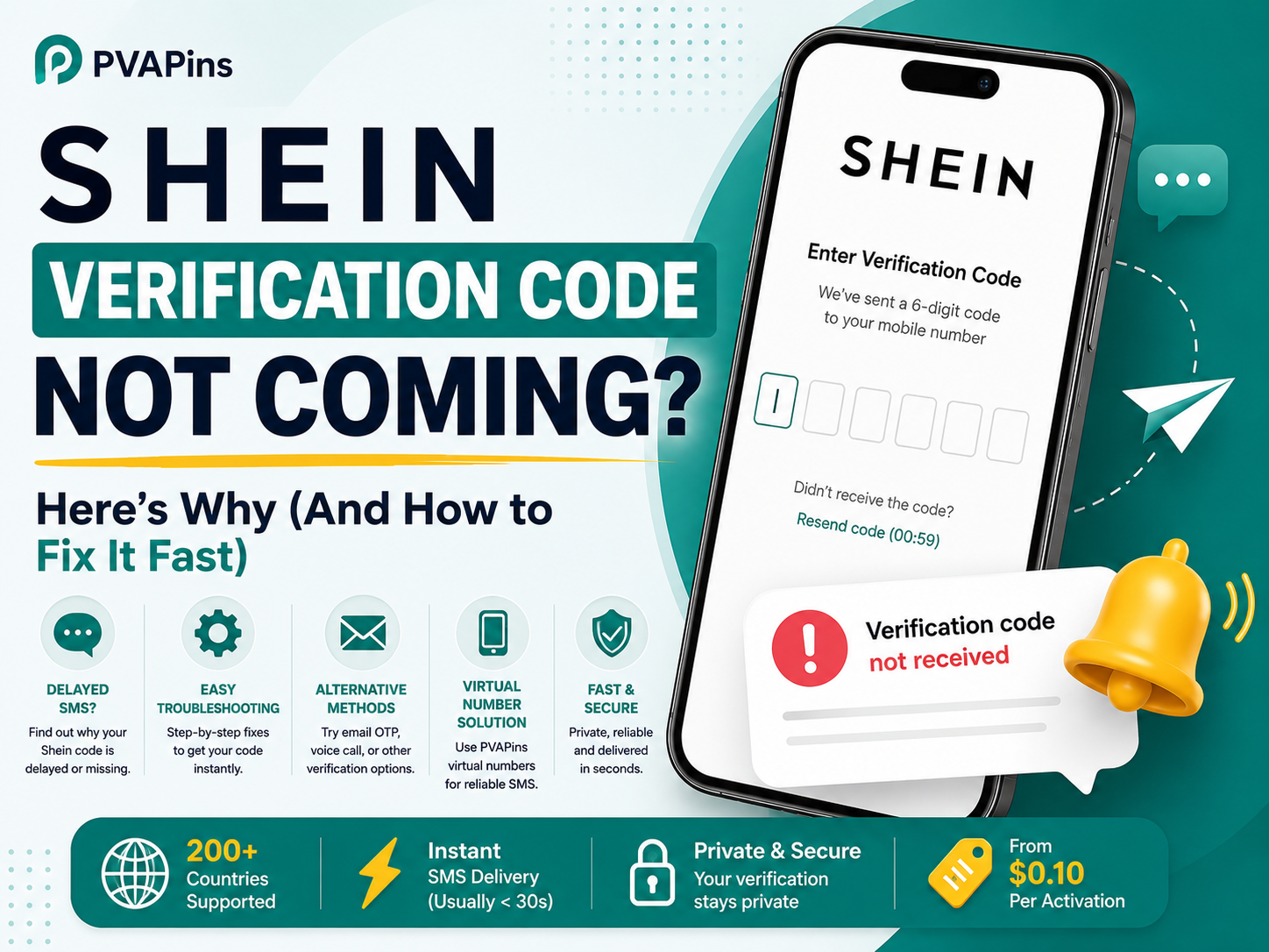 Mercari Verification Code Not Coming