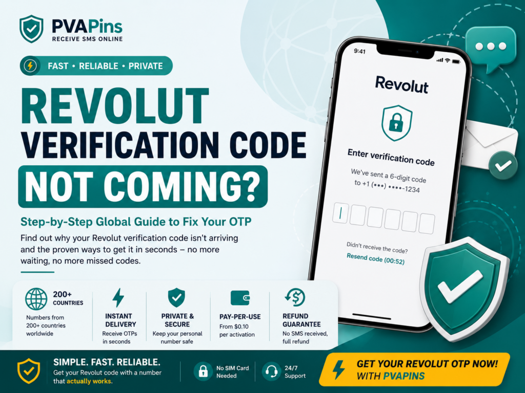 Revolut Verification Code Not Coming