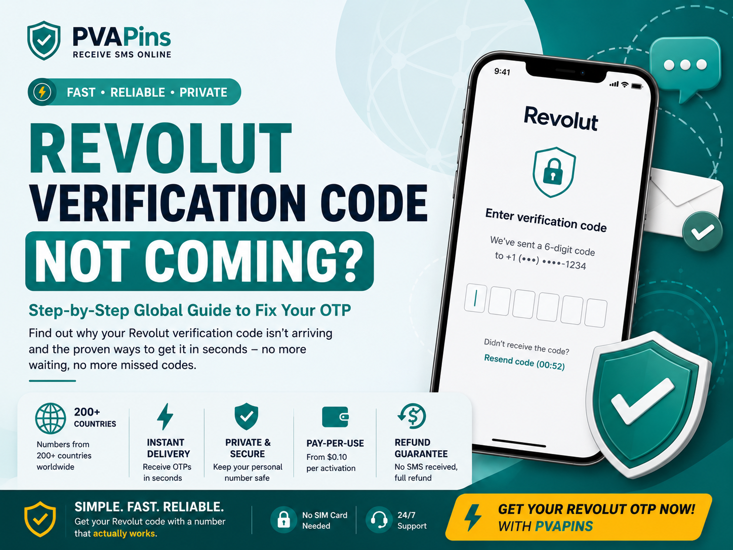 Revolut Verification Code Not Coming