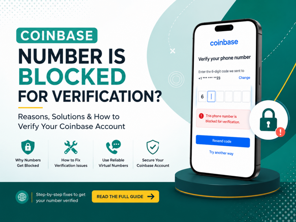 Coinbase Number Is Blocked for Verification