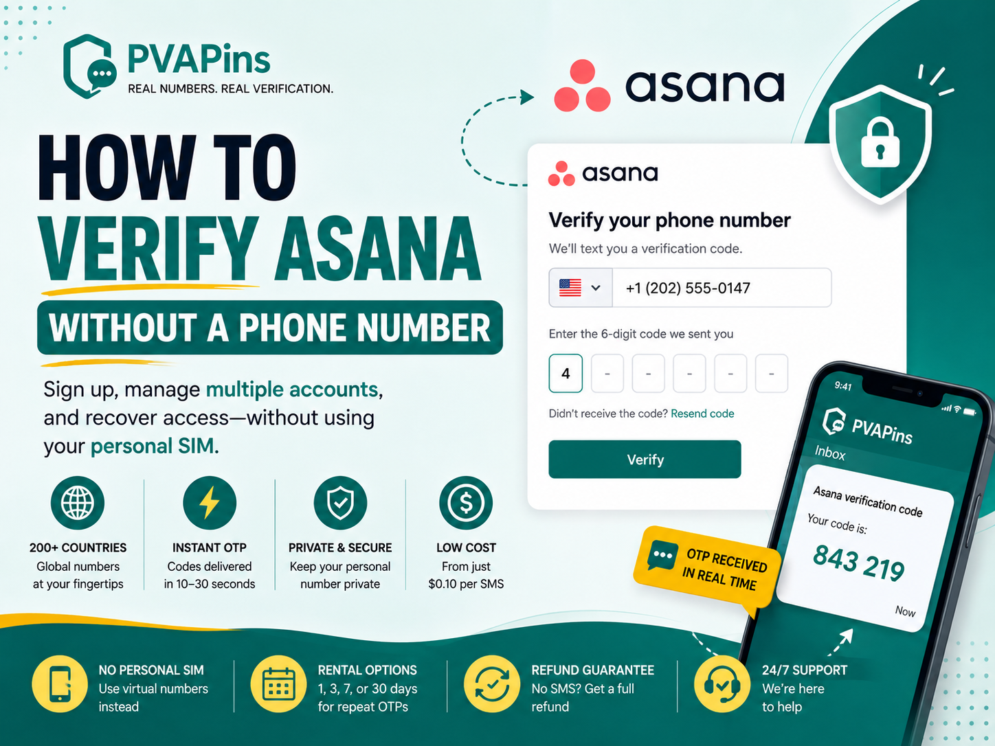 Verify Asana Without Phone Number