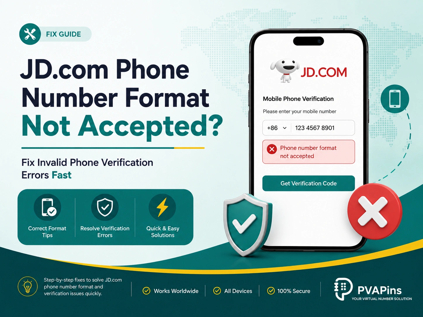 JD.com Phone Number Format Not Accepted