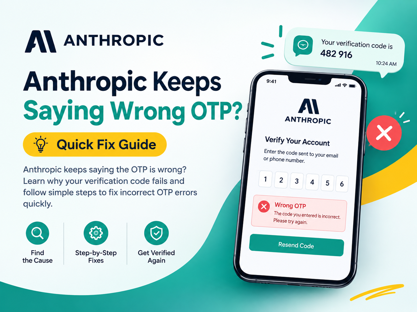 Anthropic Keeps Saying Wrong OTP