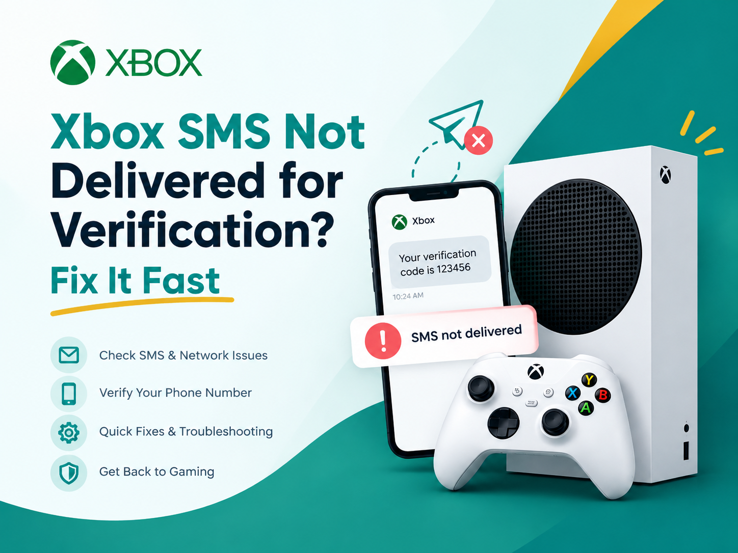 Xbox SMS Not Delivered for Verification