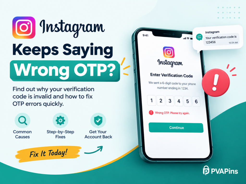 Instagram Keeps Saying Wrong OTP