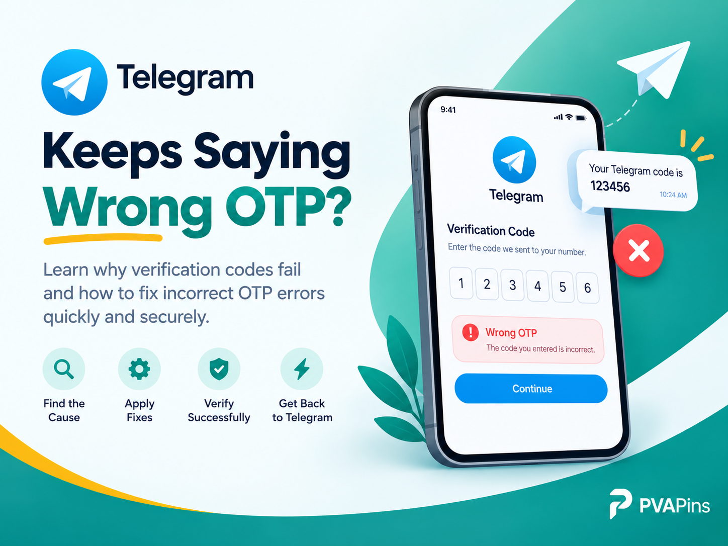 Telegram Keeps Saying Wrong OTP