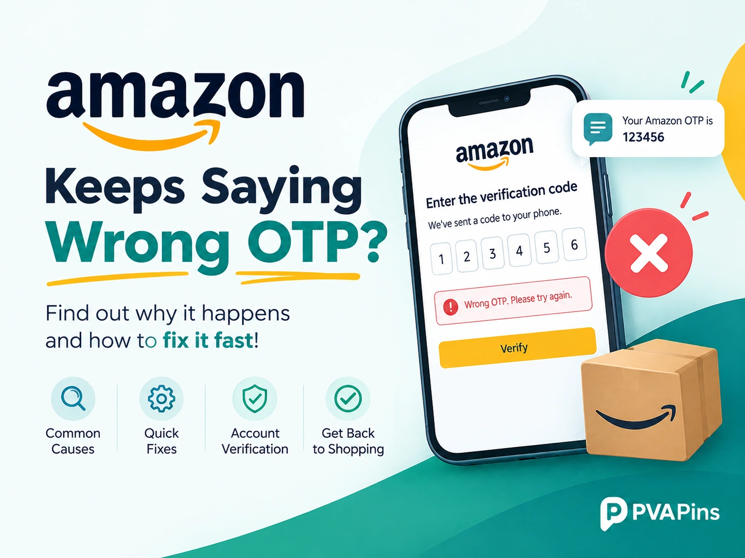 Amazon Keeps Saying Wrong OTP
