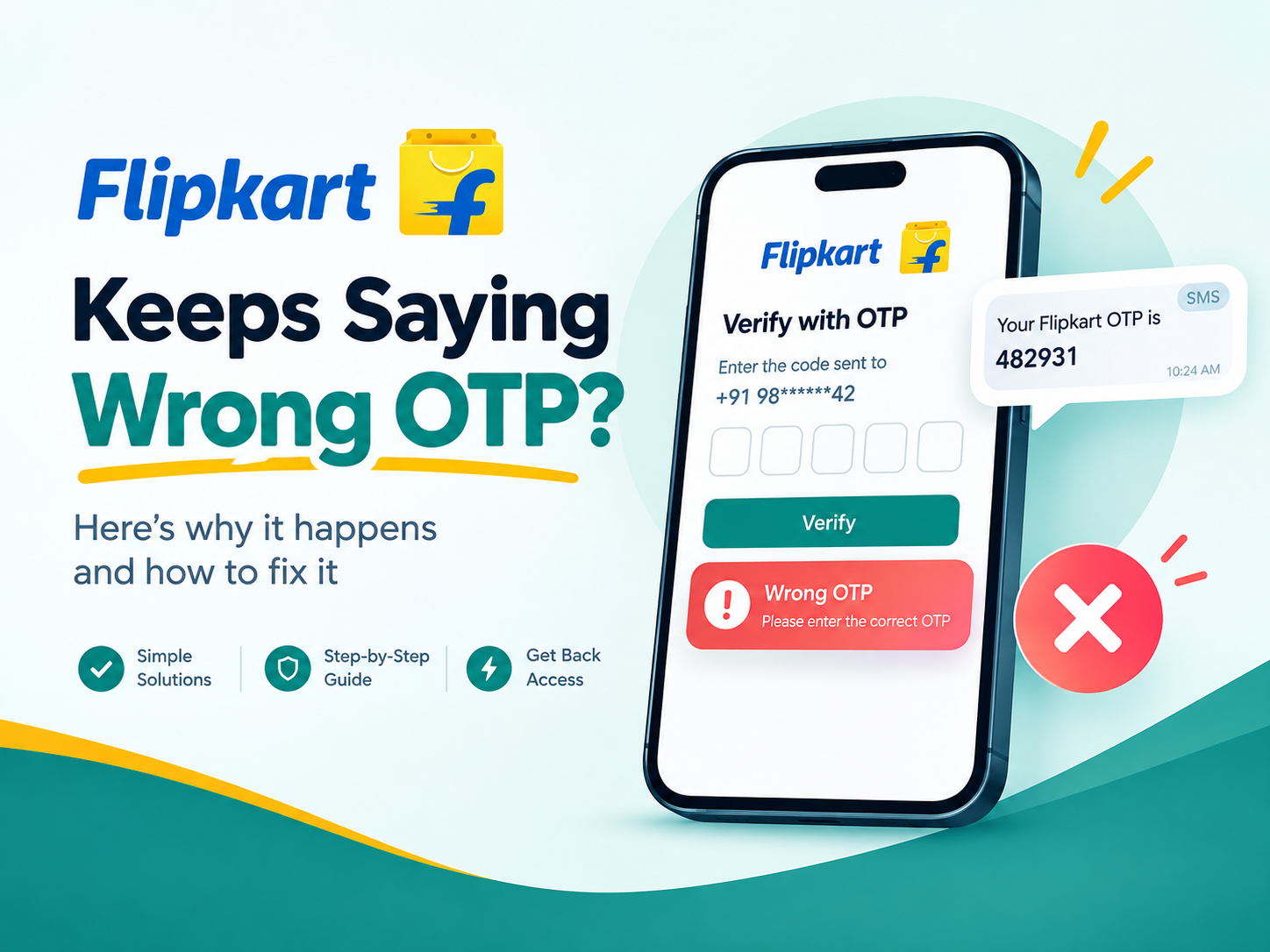 Flipkart Keeps Saying Wrong OTP
