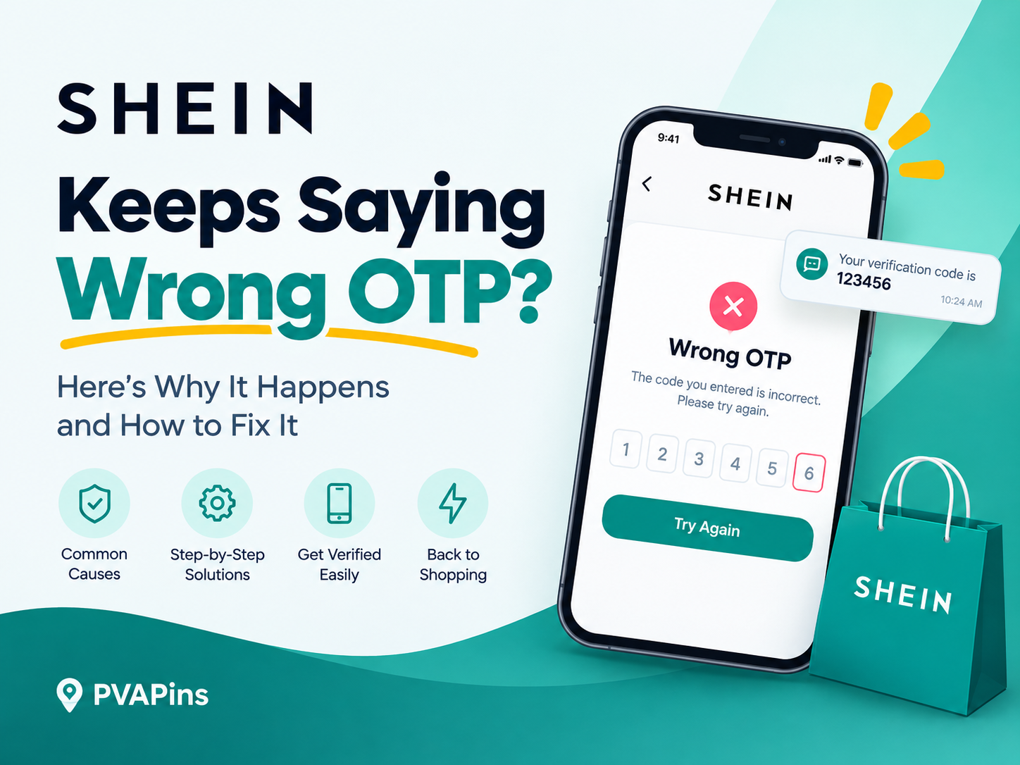 Shein Keeps Saying Wrong OTP