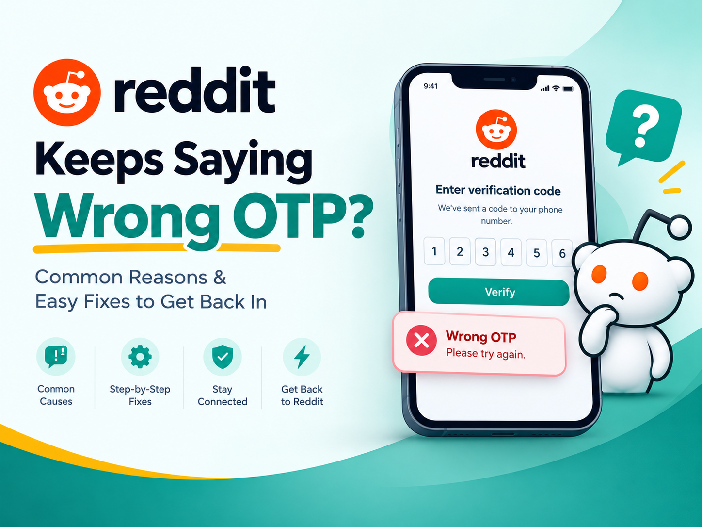 Reddit Keeps Saying Wrong OTP