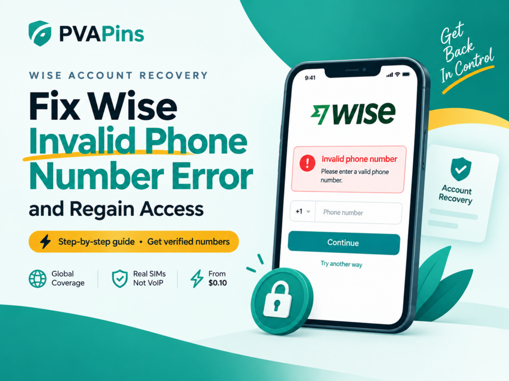 Wise Invalid Phone Number Error