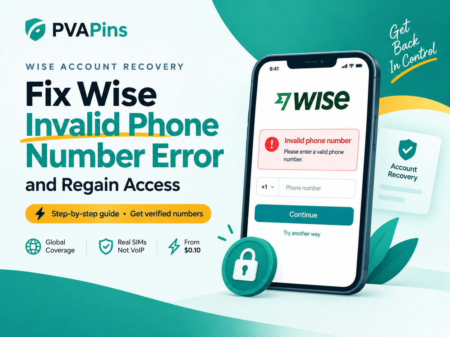 Wise Invalid Phone Number Error