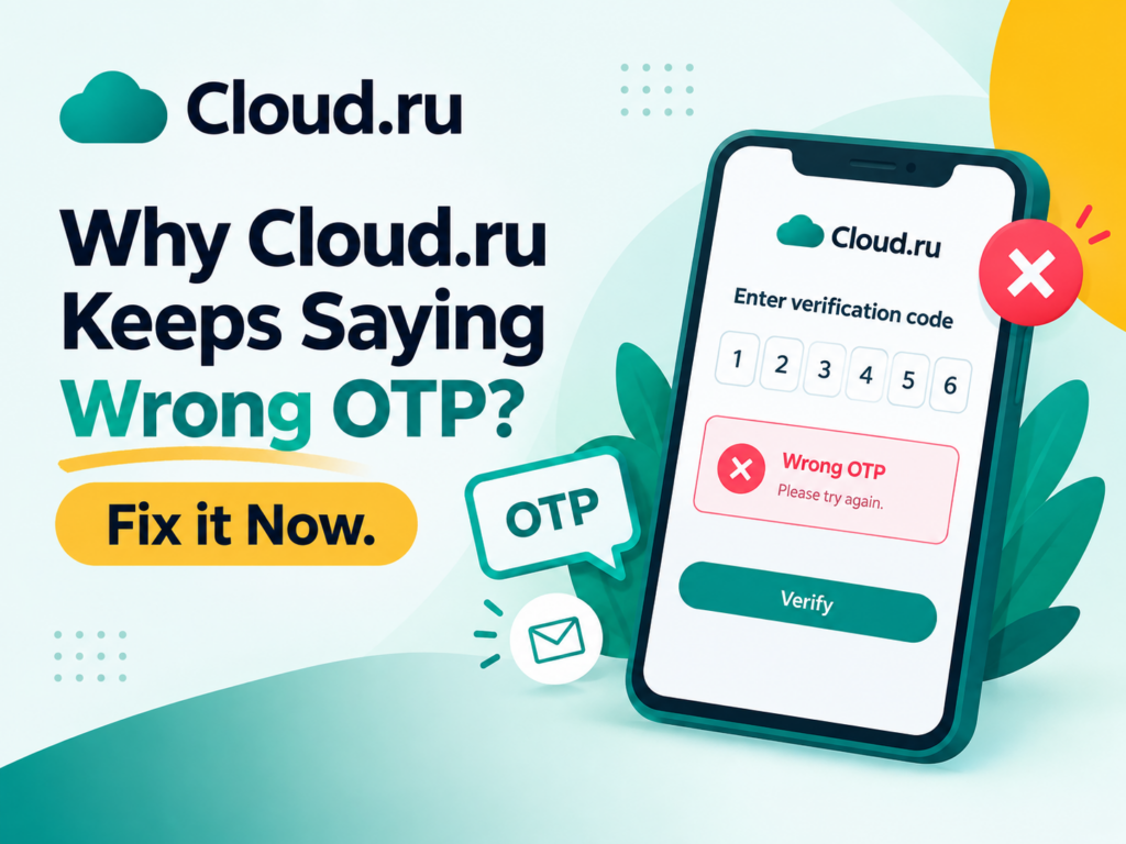 Cloud.ru Keeps Saying Wrong OTP