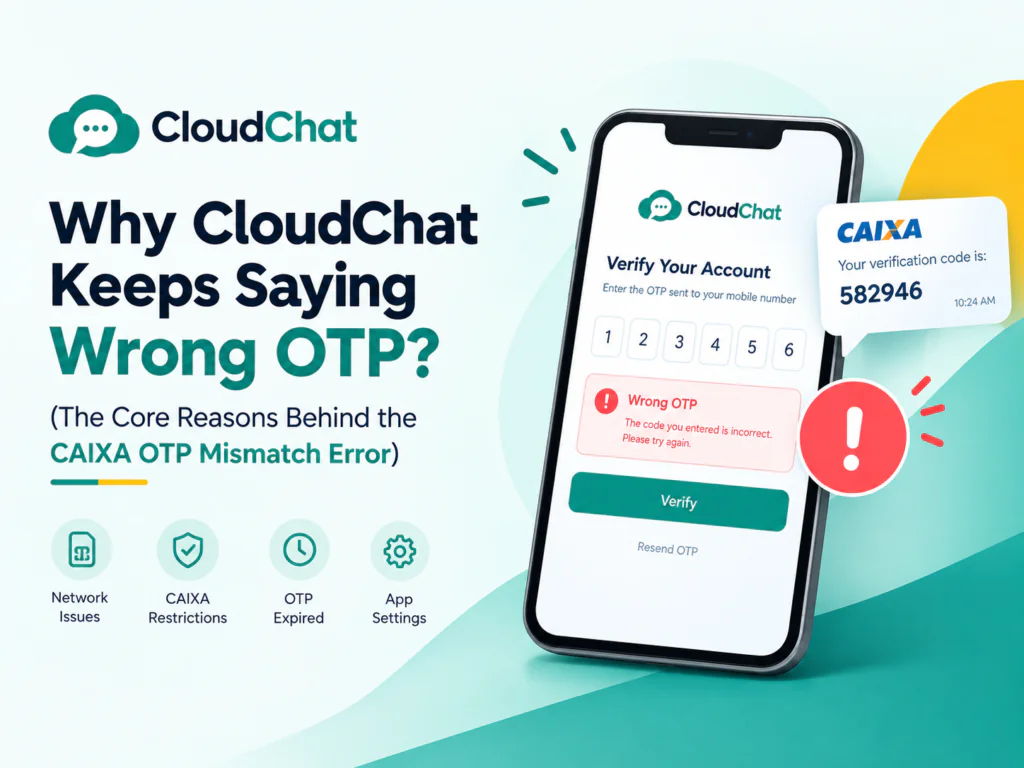 CloudChat Keeps Saying Wrong OTP