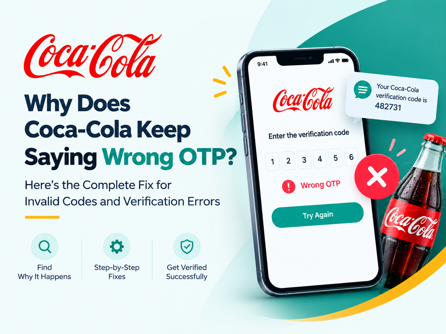 Coca-Cola Keeps Saying Wrong OTP