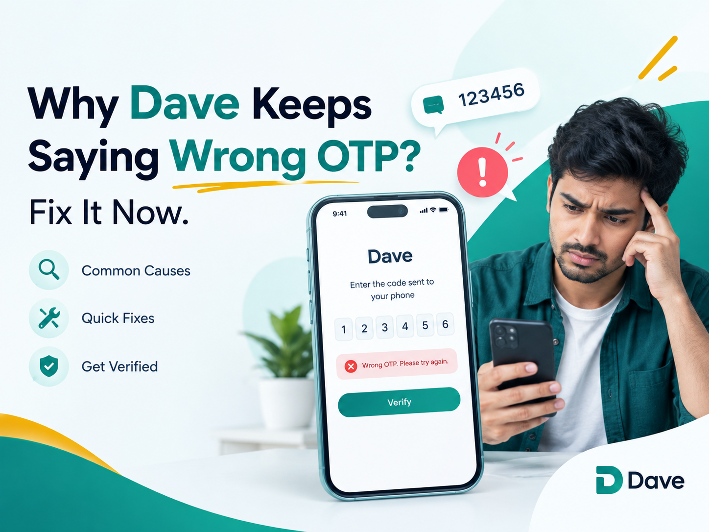 Dave Keeps Saying Wrong OTP