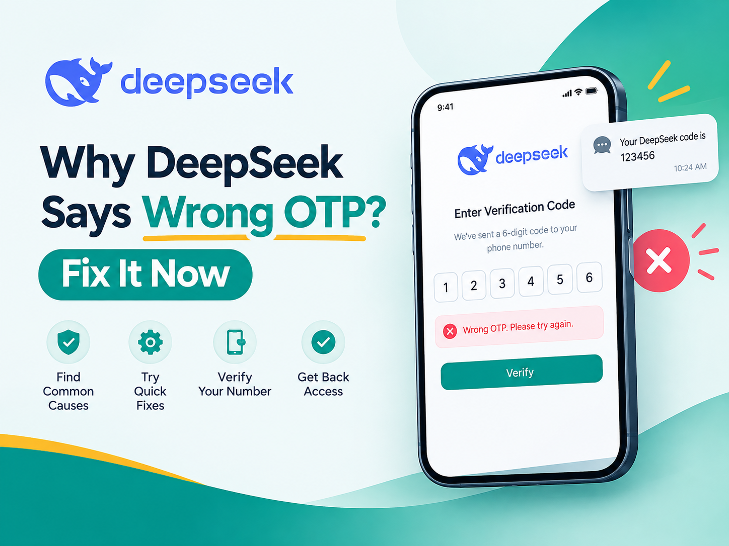 DeepSeek Keeps Saying Wrong OTP