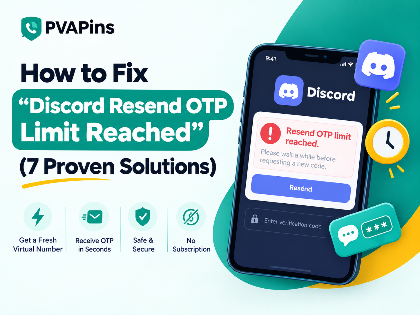 Discord Resend OTP Limit Reached