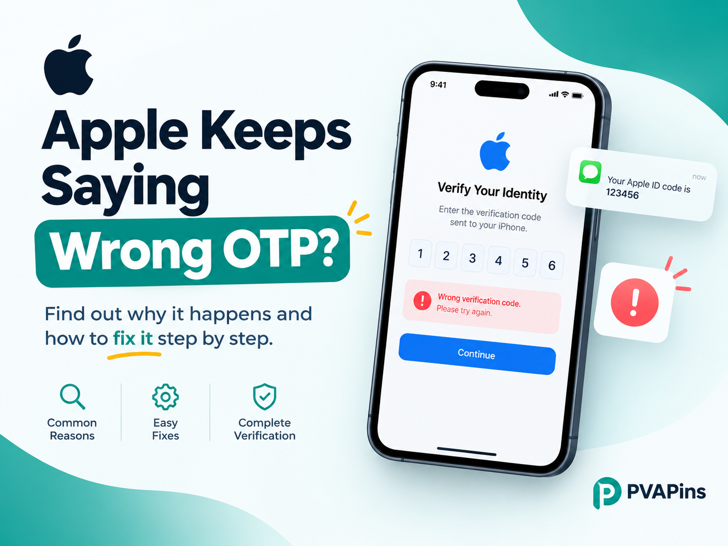 Apple Keeps Saying Wrong OTP