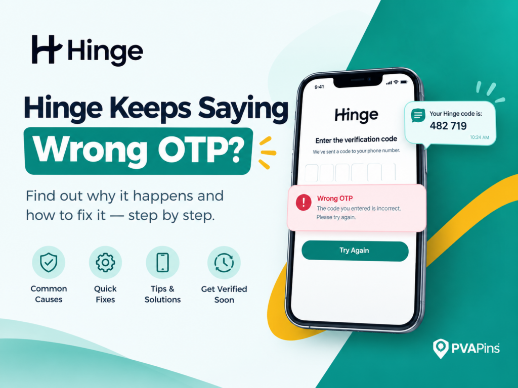 Hinge Keeps Saying Wrong OTP