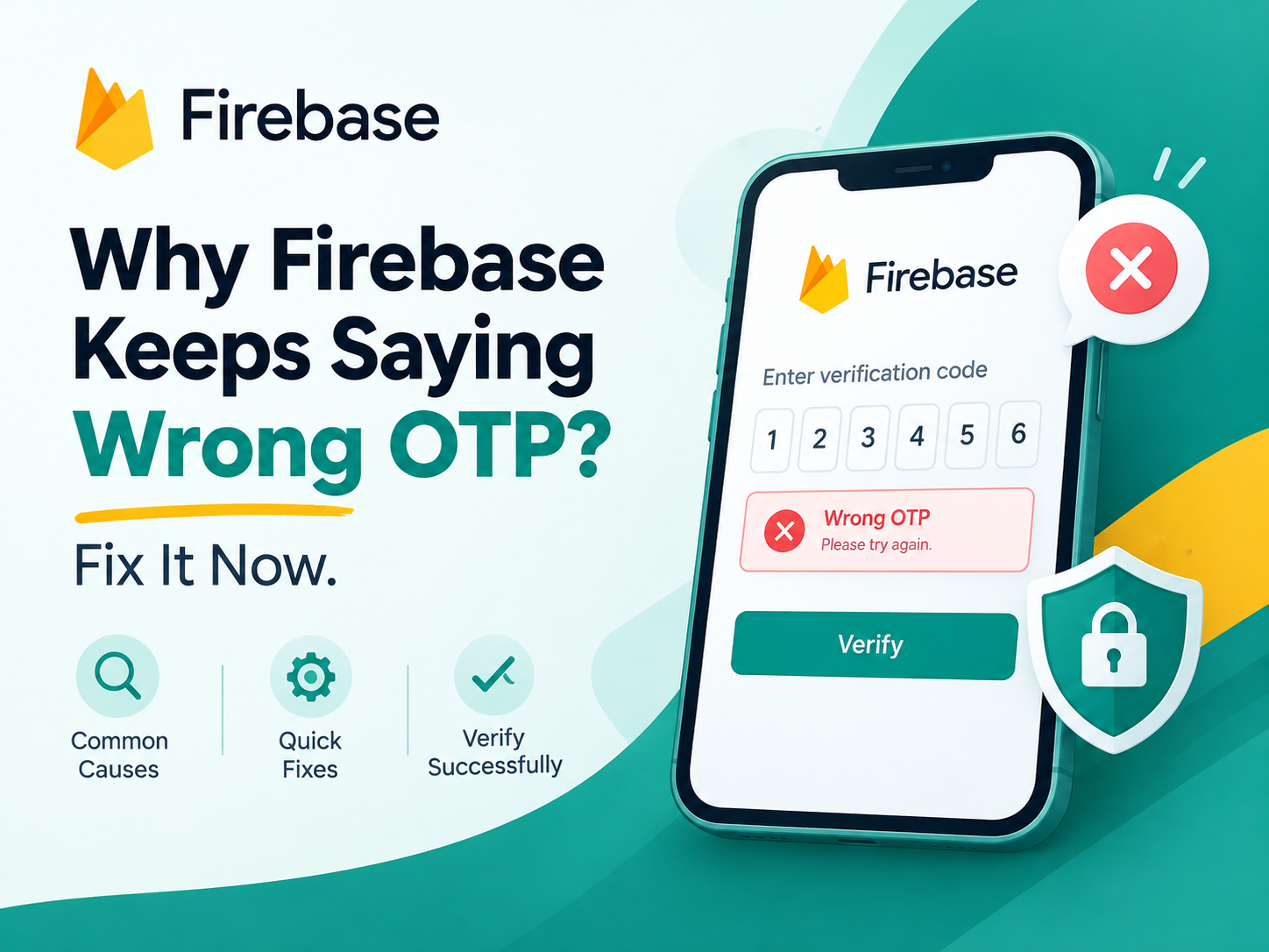 Firebase Keeps Saying Wrong OTP