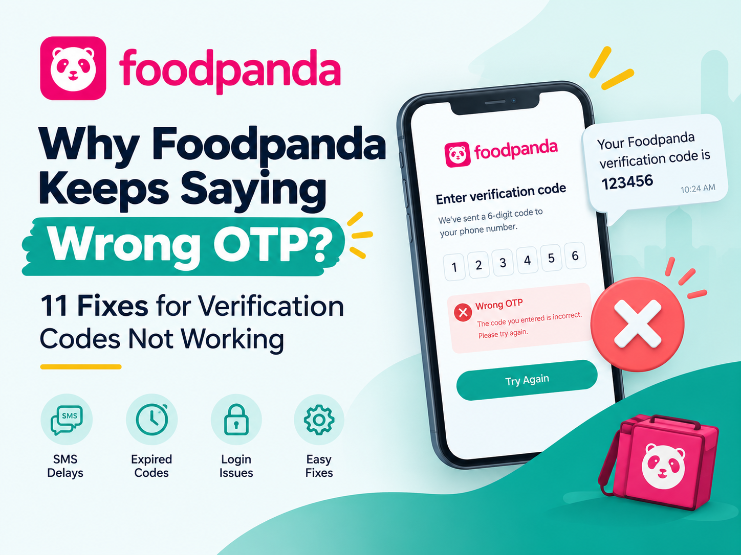 Foodpanda Keeps Saying Wrong OTP