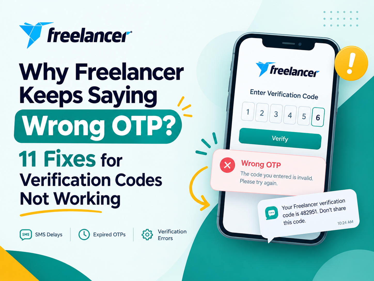 Freelancer Keeps Saying Wrong OTP
