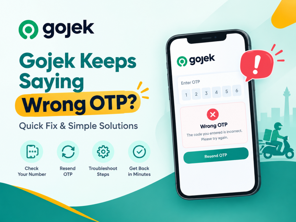 Gojek Keeps Saying Wrong OTP