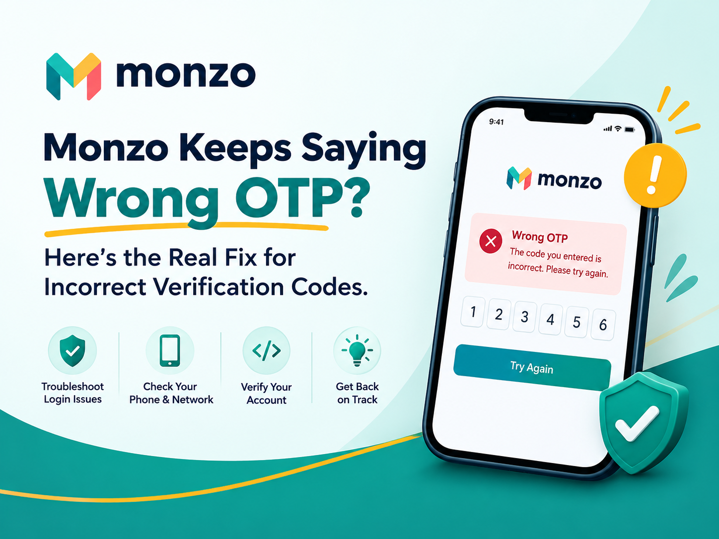 Monzo Keeps Saying Wrong OTP
