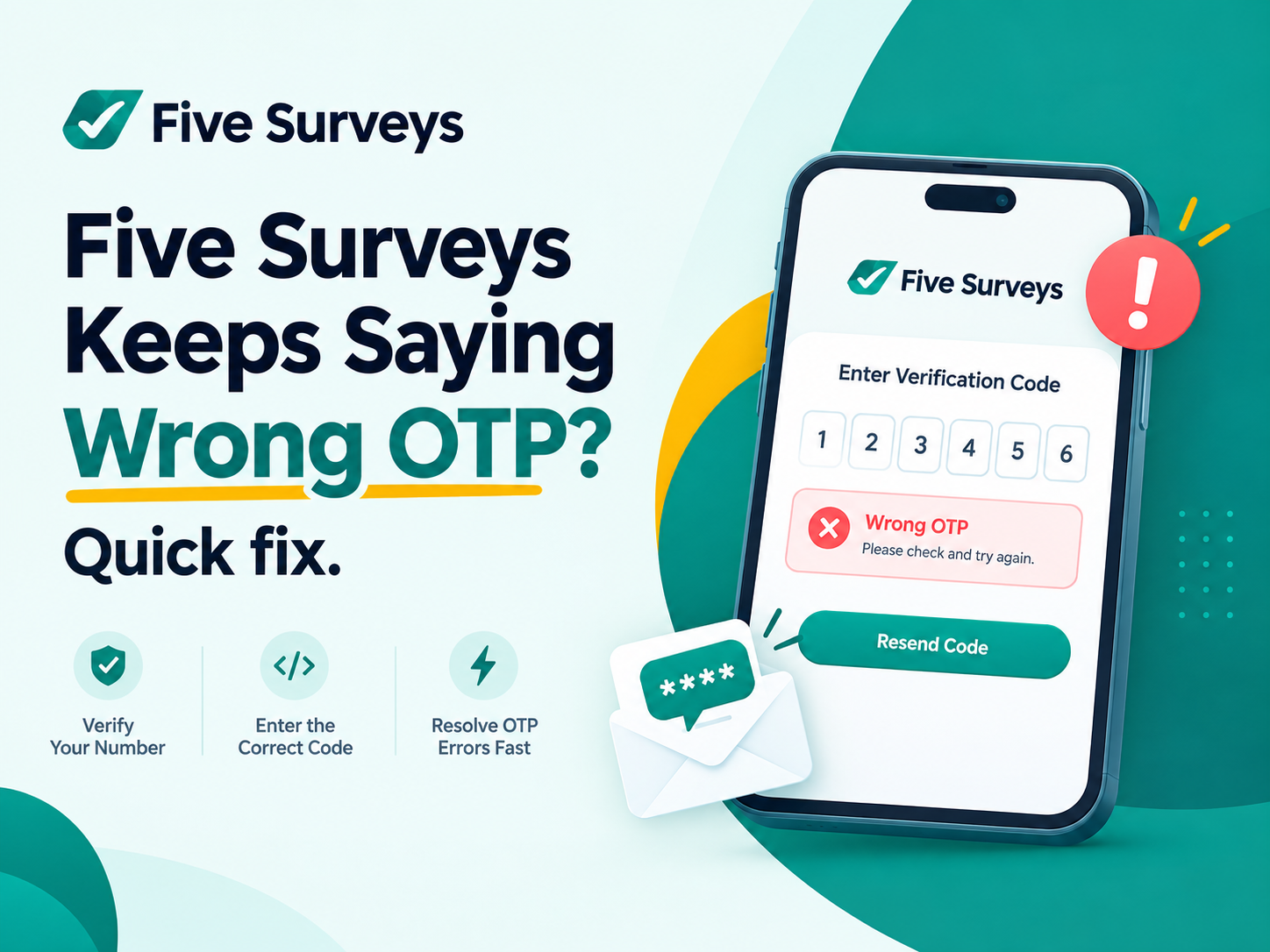 Five Surveys Keeps Saying Wrong OTP