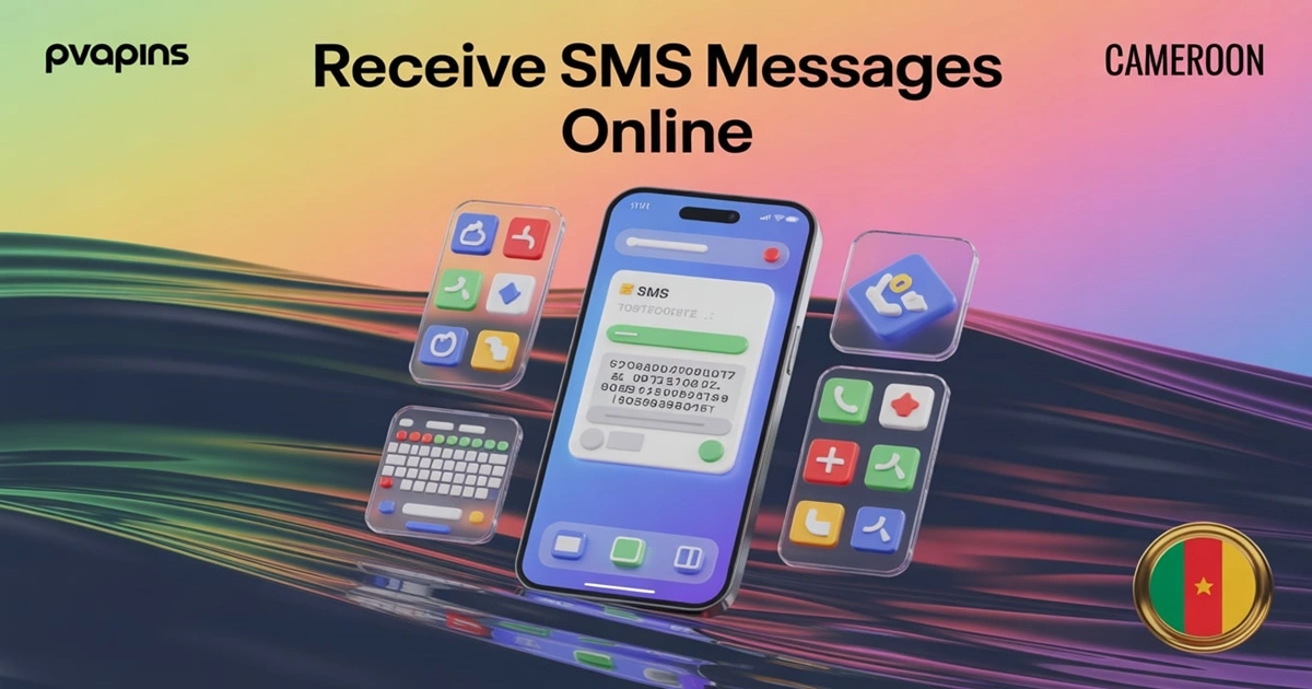 Receive Fetch SMS in Cameroon (No SIM Required)